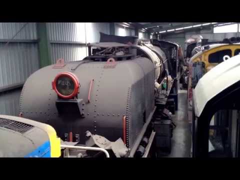 The Garrattt - ex National Railways of Zimbabwe, now at New Zealand's Mainline Steam Trust, 2014.