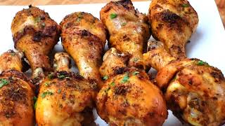 How To Make Boiled and Baked chicken drumsticks | crispy and delicious!