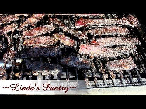 ~Sweet & Spicy Beef Jerky With Linda's Pantry~
