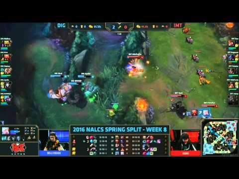 DIG vs IMT - Pobelter Fail Twisted Fate Flash - League of Legends
