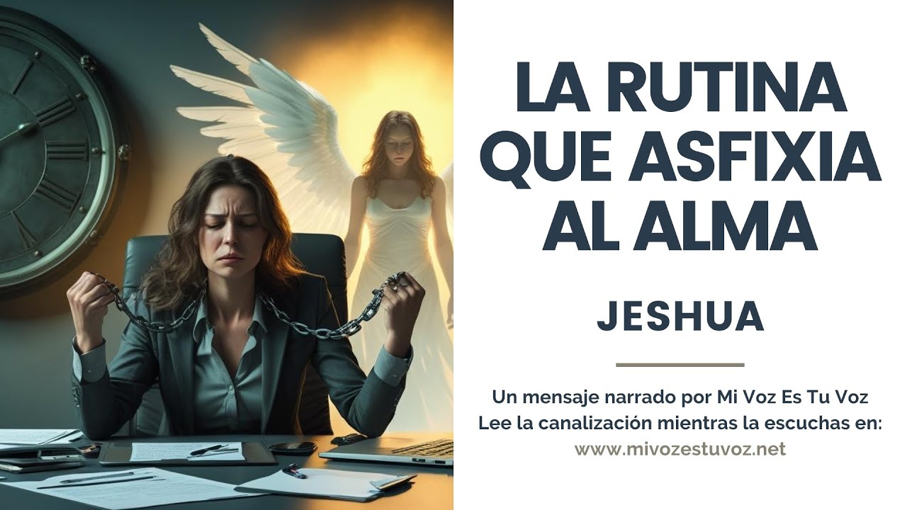 LA RUTINA QUE ASFIXIA AL ALMA | Un mensaje de Jeshua