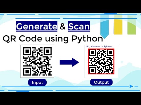 Generate And Read Qr Code Using Python Python Project