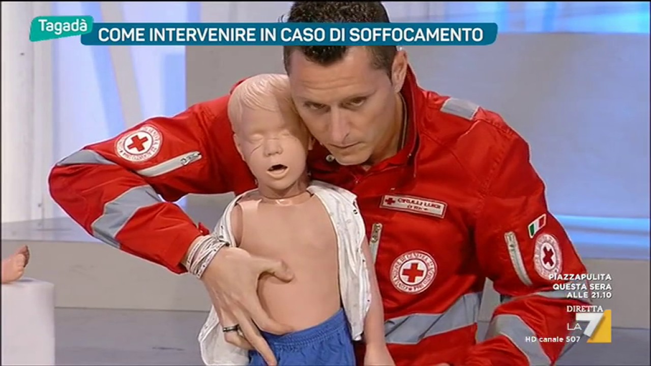 Come intervenire in caso di soffocamento