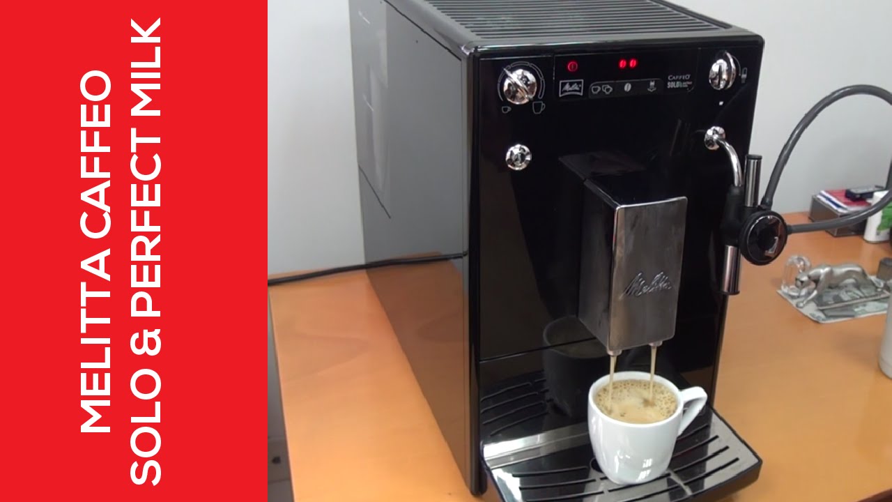 Кофемашина Melitta Caffeo Solo&Perfect milk E 957-103 серебристая