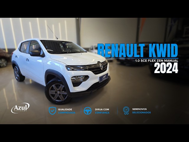 Vídeo RENAULT KWID 1.0 12V SCE FLEX ZEN MANUAL