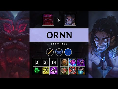 Ornn Mid vs Sylas - EUW Diamond Patch 25.11