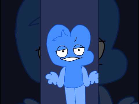IM BLUEE!! 😈 #bfb #bfdi #silly #fourbfb #objectshowscommunity #lazy