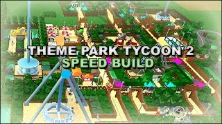 Theme Park Tycoon 2 Roblox Speed Build Part 1 Th Clip - 