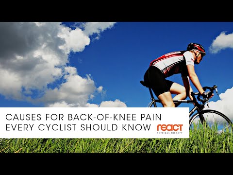 Causes for Back-of-Knee Pain Every Cyclist Should Know
