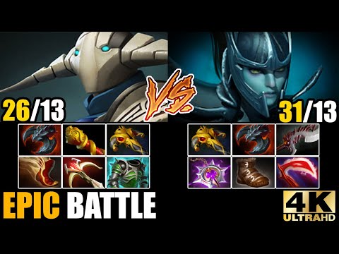 Scepter Sven Flying Stun VS Phantom Assassin 31 Kills Epic Battle Fight Dota 2 Pro Rank Gameplay