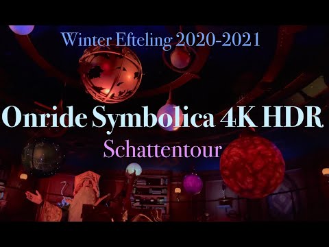 4K HDR Symbolica onride POV | Schattentour | Winter Efteling 2020-2021
