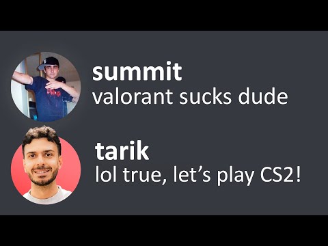 Summit1g PROVES CS2 is Better Than Valorant to Tarik