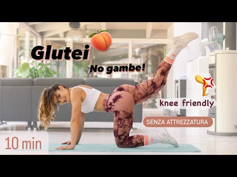 GLUTES NO LEGS - no equipment workout - knees safe!