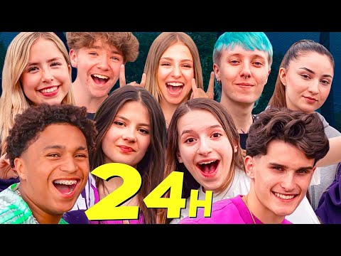 24H DANS UN TRAMPOLINE ALL STAR (feat. Ambre, Dorix, Kenzy, Kiara, Kyoshi, Sabina, Simon) ⭐️