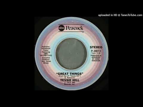 Rare Modern Soul Gospel 45 Tessie Hill – Great Things