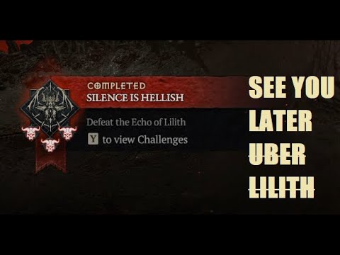 How I beat Uber Lilith with my necromancer sub 2 minutes in Diablo 4.