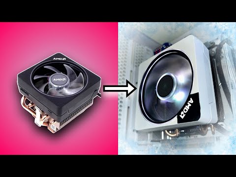 Painting a Wraith Prism Stock Cooler White