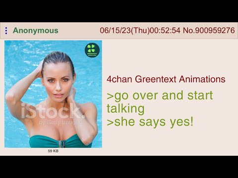 Anon asks a 8/10 girl out | 4chan Greentext Animations