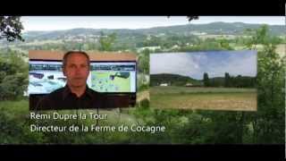 preview picture of video 'Réalisation Vidéo : Gilles Dorelon pour : Ferme de Cocagne à Peyrins (26)'