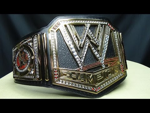 WWE CHAMPIONSHIP TITLE REPLICA: EmGo's WWE Reviews N' Stuff