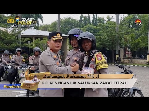 PENYALURAN ZAKAT FITRAH POLRES NGANJUK