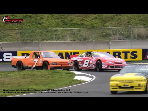 Calder Park Stock Cars Australia Saturday Race Highlights 12th August 2023