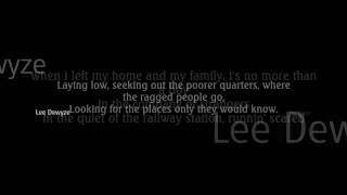 Lee Dewyze- The Boxer (lyrics)