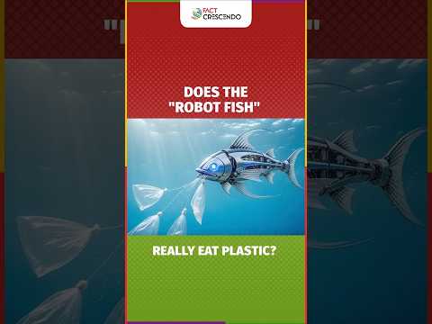 Does this Robot Fish Really Eat Plastic 🐟🚫