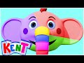 Kent The Elephant Monster Kent S Face Painting Learning Videos For Kids