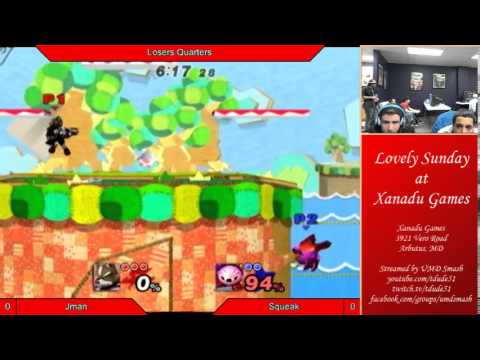 Lovely Sunday PM - Jman vs Squeak Losers Quarters