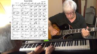 Black Coffee - guitar & piano jazz cover ( Sonny Burke ) Yvan Jacques