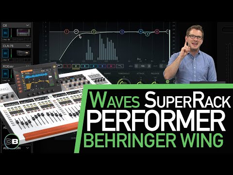 Waves SuperRack Performer Setup with Behringer Wing