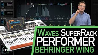 Video thumbnail for Waves SuperRack Performer Setup with Behringer Wing by Drew Brashler