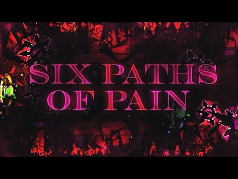 Geometry Dash - Six Paths of Pain with Clicks 100% [Impossible] (4K Quality)