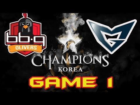 [LCK Summer 2017 W7D3] SSG vs BBQ Game 1 highlights | Samsung vs BBQ Oliver
