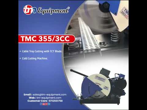 Cold Cutting  Motorized Chop Saw Machine 3HP 3PH