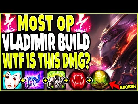 MOST OP VLADIMIR SEASON 10 BUILD 🧛 BEYOND BROKEN 🧛 Best LoL TOP Nightbringer Vladimir s10 Gameplay