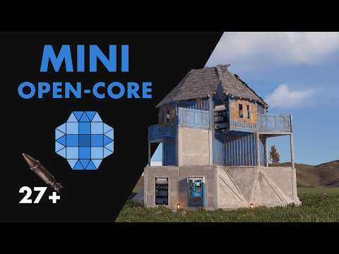 COVE - A Super Simple & Cheap SOLO Bunker Base | Open-Core | RUST 2025