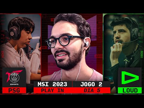 LOUD x PSG Talon | Jogo 2 - MSI 2023: Play In 5º DIA | Ilha das Lendas
