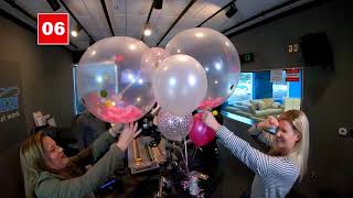 JLO Sent Us Confetti Balloons Slow Motion