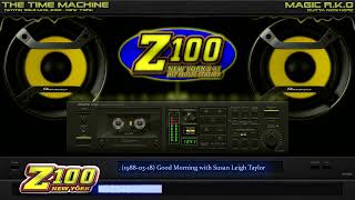 [WHTZ] 100.3 Mhz, Z100 N.Y. (1988-03-18) Good Morning with Susan Leigh Taylor