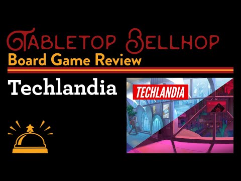 Board Game Review: Techlandia a modern, competitive, dungeon crawl from Dan Ackerman