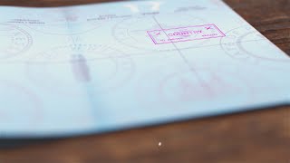 Passport Stamp Logo Animation