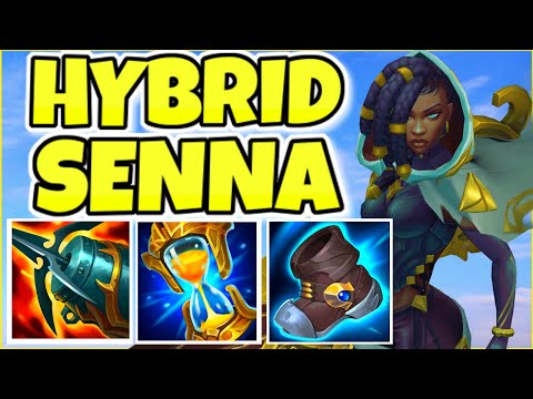 I built AD, AP, and TANK items on Senna.... this is my secret HYBRID BUILD ;) - (League of Legends)