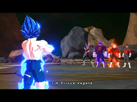 Vegeta God Form Vs Universe 11! Dragon Ball Sparking Zero