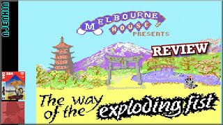 The Way of the Exploding Fist - on the Commodore 64 !! with Commentary