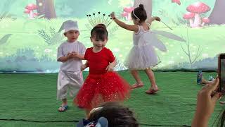 Apresentação da  Letícia,  na FLIC 2024. Maternal 2.  A fada que tinha ideias.