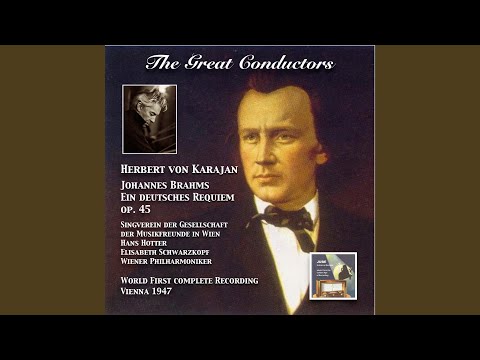 Ein deutsches Requiem, Op. 45: Herr, lehre doch mich