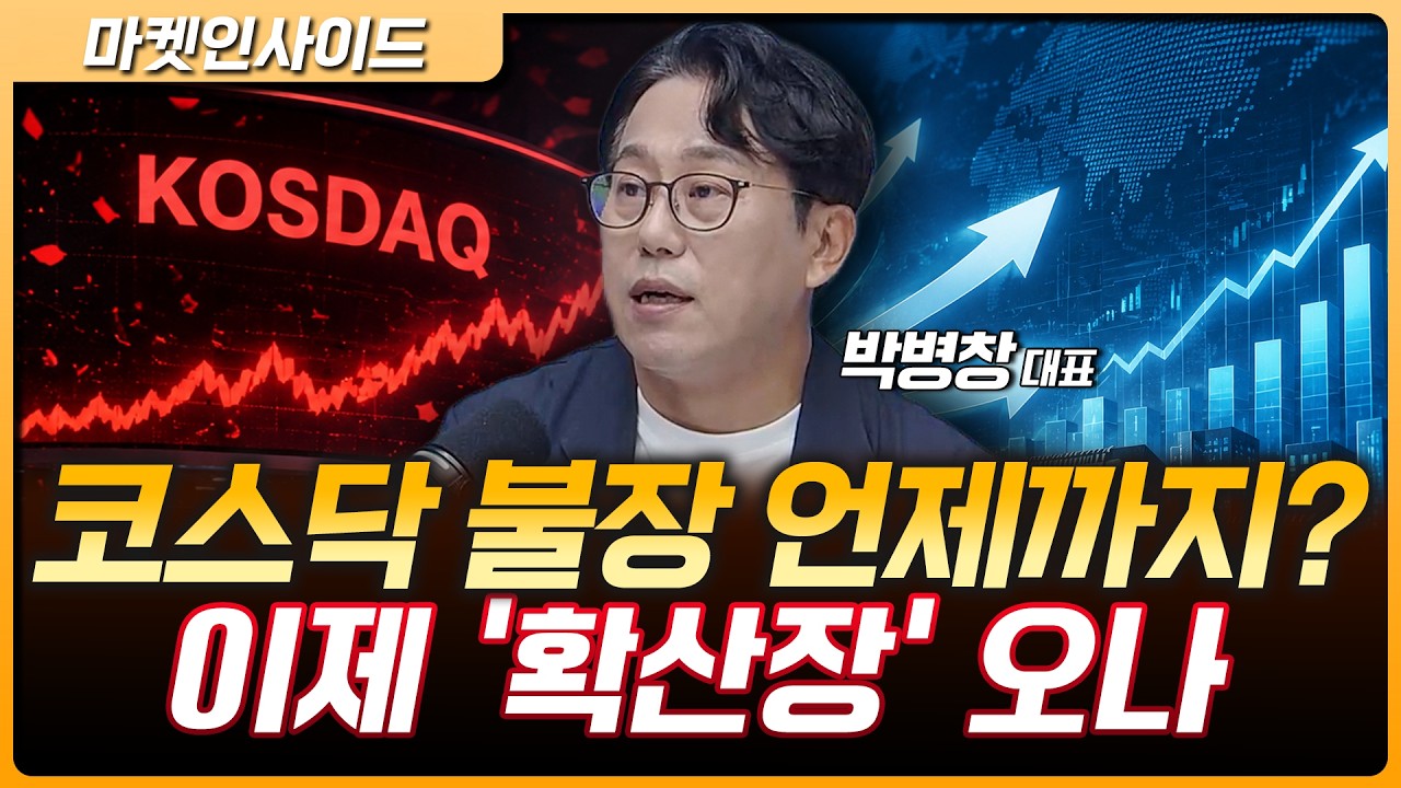코스닥 폭발적 반등…시장 자금의 다음 행선지는? | 박병창 MP파트너스 대표 [마켓 인사이드]