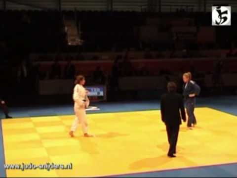Judo Rotterdam 2008 Gurtsieva (RUS) - Schlagnitweit (AUT) [-70kg]